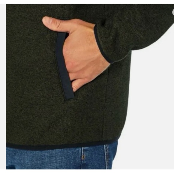 Eddie Bauer Men’s Classic‎ Fit Long Sleeve Pullover Fleece Jacket - Picture 12 of 14